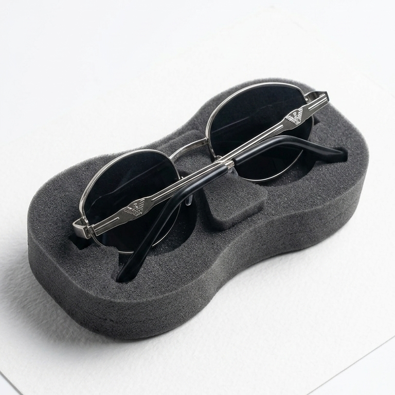 Unisex Vintage Oval Frame Sunglasses