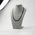 Men's Flat Herringbone Black Chain