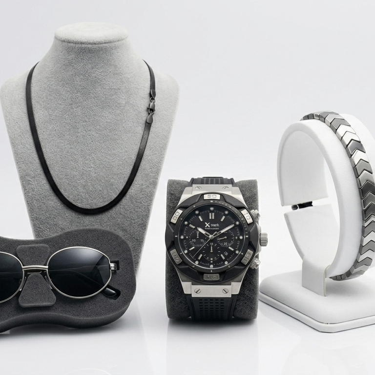 Men's All-Black Accessory Gift Set